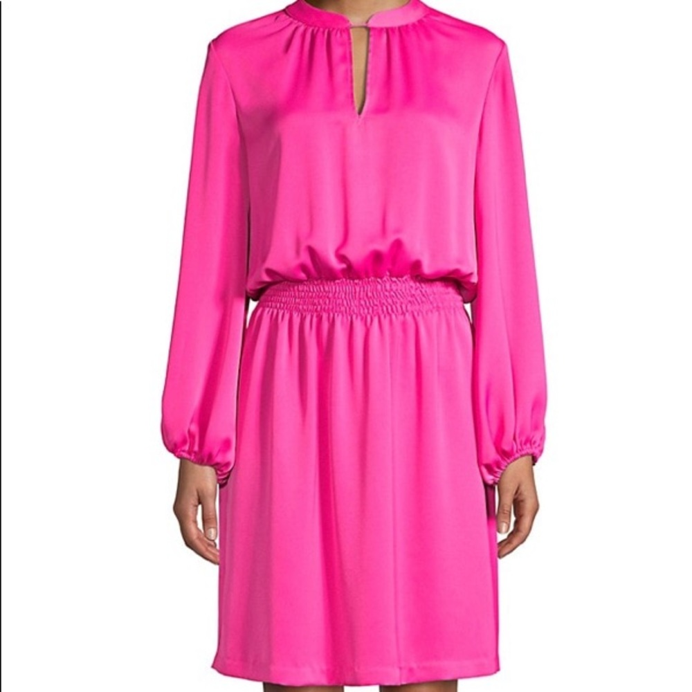 Trina Turk Jet Set Jungle Keyhole Tunic Dress